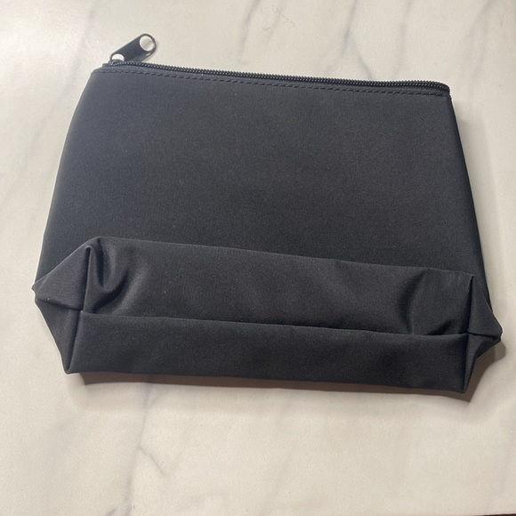 Black Holt Renfrew makeup bag Y2K 90's BNWOT vintage - Picture 3 of 10